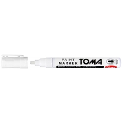 Marker olejowy TOMA TO-440 2,5mm biały